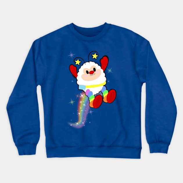 Just a little Twink - Rainbow Brite (No text) Crewneck Sweatshirt by GrannyPomshka